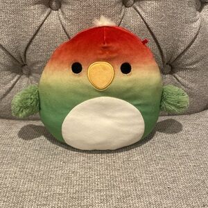 NWOT! 8” Elliene the Parrot Squishmallow    squishmallows plush toy stuffed toys